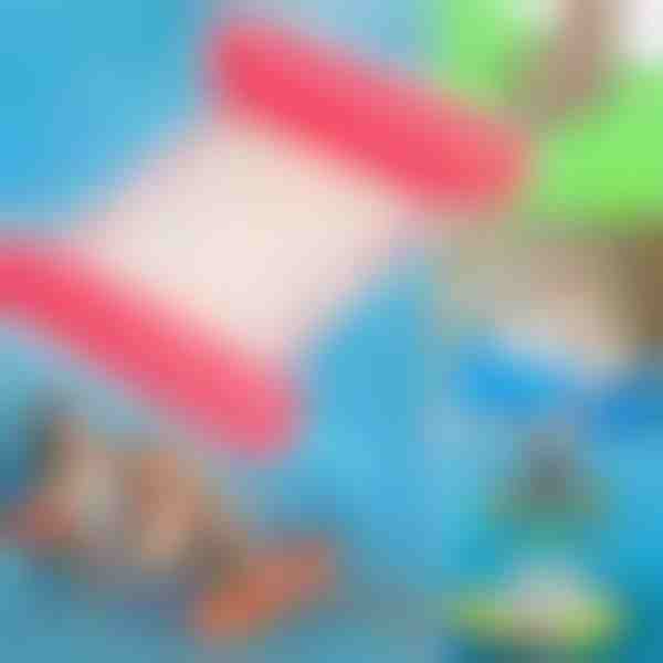 Hamaca de Agua para Piscina - 115x60 cm, 200 kg, Malla Refrescante | WATERZEN