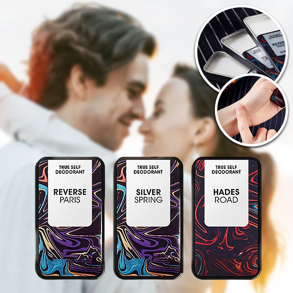 Set de perfume sólido con feromonas (3 x 10g) | AMBROSIA