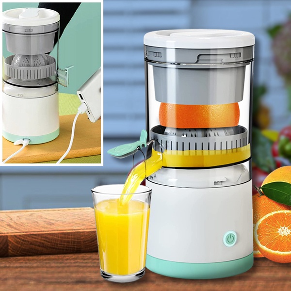 Exprimidor eléctrico de frutas - 400 ml, 45 W, recargable por USB | VITAPRESS