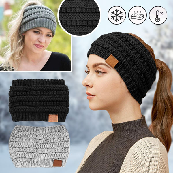 Crochet Ponytail Beanie Cap | BEANIEHUT