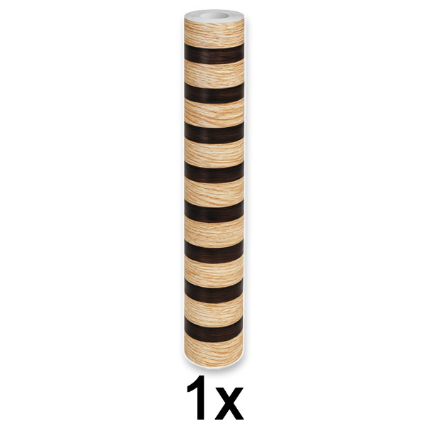 1x Panel de pared autoadhesivo con efecto madera | LINEWALL