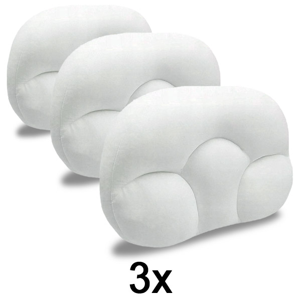 3x Almohada Ergonómica – Todas las posiciones para dormir | FLIPSLEEP