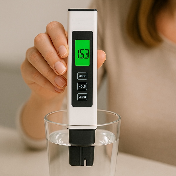 Probador de calidad del agua – resultados instantáneos de TDS, EC y temperatura | WATRIUS