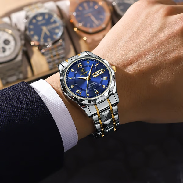 Reloj de lujo luminoso con calendario | TIMEXA