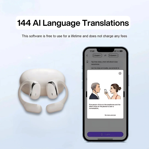 Auriculares traductores con tecnología de IA | TRANZIO