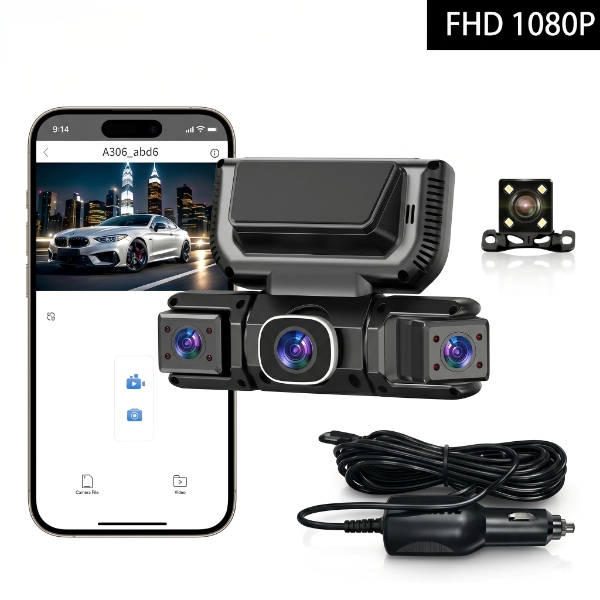 Cámara de tablero 360° para coche | CARVID